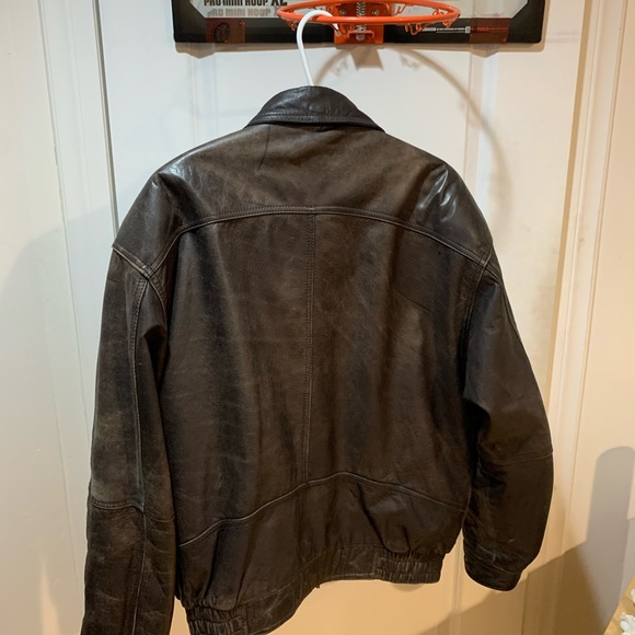 Jack Fraser Vintage Leather Jacket - Picture 2 of 7